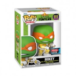 Funko Funko Pop Fall Convention 2022 TMNT X Power Rangers Michelangelo (Mikey)Exclusive Vinyl Figure