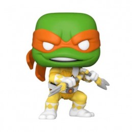 Funko Funko Pop Fall Convention 2022 TMNT X Power Rangers Michelangelo (Mikey)Exclusive Vinyl Figure