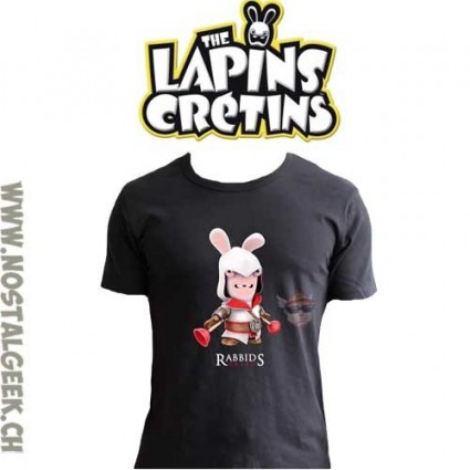 AbyStyle Les lapins crétins Spoof Assassin T-shirt (XL)