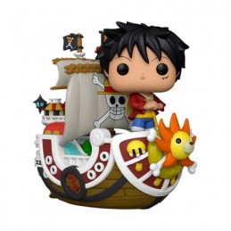 Funko Funko Pop Rides Winter Convention 2022 One Piece Luffy With Thousand Sunny Edition Limitée