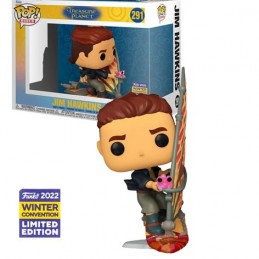 Funko Funko Pop N°291 Rides Winter Convention 2022 Treasure Planet Jim Hawkins Exclusive Vinyl Figure