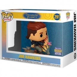 Funko Funko Pop N°291 Rides Winter Convention 2022 Treasure Planet Jim Hawkins Exclusive Vinyl Figure