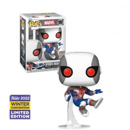 Funko Funko Pop Marvel Winter Convention 2022 Spider-Man (Bug-Eyes Armor) Edition Limitée