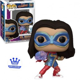 Funko Funko Pop! Marvel Ms Marvel (Embiggened Fist/with Light Arm) Edition Limitée