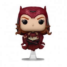 Funko Funko Pop Marvel N°823 Wandavision Scarlet Witch with Darkhold Book