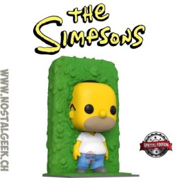 Funko Funko Pop Television N°1252 The Simpsons Homer in Hedges Edition Limitée