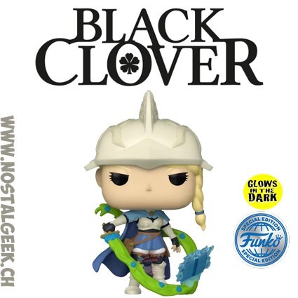 Funko Funko Pop Animation N°1155 Black Clover Charlotte Phosphorescent Edition Limitée