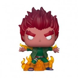 Funko Pop N°824 Naruto Might Guy (Eight Inner Gates) Glow in the Dark Exclusive Vinyl Figur