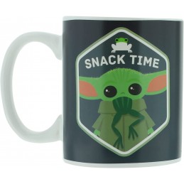 Star Wars The Mandalorian The Child (Baby Yoda) Snack Time Ceramic Mug Heat Change