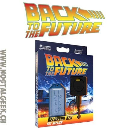 Doctor Collector Back to the future Delorean Key Set Replica