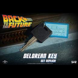 Doctor Collector Back to the future Delorean Key Set Replica