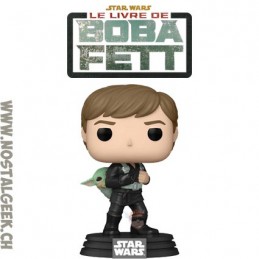 Pop N°583 The Book of Boba Fett  Luke Skywalker & Grogu Vinyl Figure