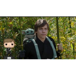 Funko Funko Pop Star Wars N°583 The Book of Boba Fett Luke Skywalker & Grogu