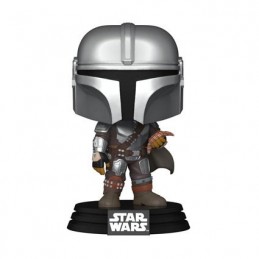 Funko Funko Pop Star Wars N°585 The Book of Boba Fett The Mandalorian with Pouch