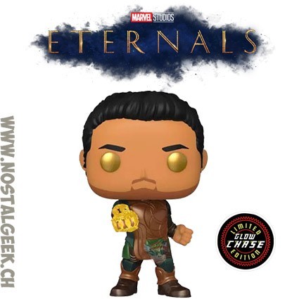 Funko Funko Pop Marvel N°730 The Eternals Gilgamesh Chase Phosphorescent Edition Limitée