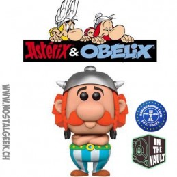 Funko Boîte abimée Pop N°130 Asterix et Obelix - Obelix Vaulted Edition Limitée Boîte abimée