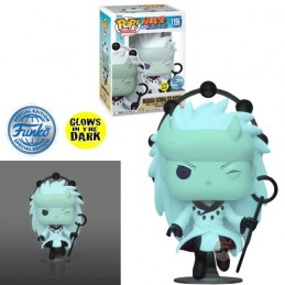 Funko Funko Pop N°1196 Naruto Shippuden Madara Uchiha Six Paths Phosphorescent Edition Limitée