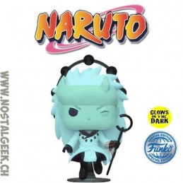 Funko Pop N°1196 Naruto Shippuden Madara Uchiha Six Paths GITD Exclusive Vinyl Figur