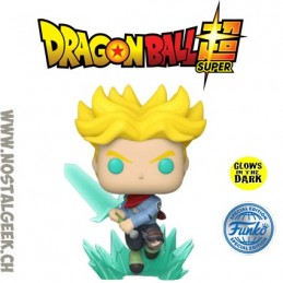 Funko Pop N°1281 Dragon Ball Super Saiyan Trunks with Sword GITD Exclusive Vinyl Figur