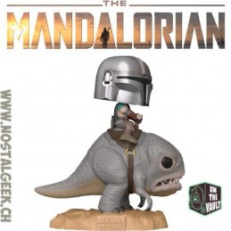 Pop N°358 Rides 15 cm Star Wars The Mandalorian on Blurrg Vaulted