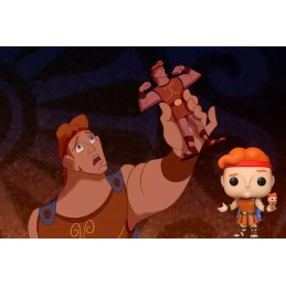 Funko Funko Pop Wonder Con 2023 Disney N°1329 Hercules with Action Figure Exclusive Vinyl Figur