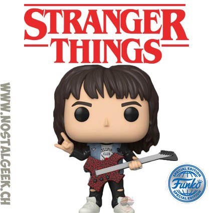 Funko Pop N°1250 Stranger Things Eddie (with Guitar) Exclusive Vinyl Figure