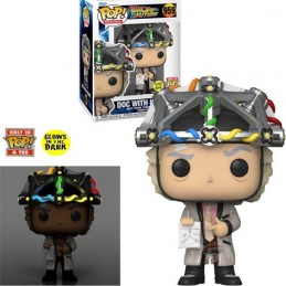 Funko Pop N°959 Movies Retour vers le futur Doc with Helmet Phosphorescent Edition Limitée