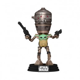 Funko Funko Pop N°427 Star Wars The Mandalorian IG-11 with The Child Exclusive Vinyl Figure