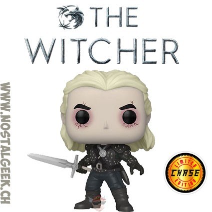 Funko Pop N°1192 The Witcher Geralt Chase Vinyl Figure