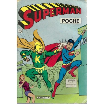 Superman Poche N°55 Livre d'occasion