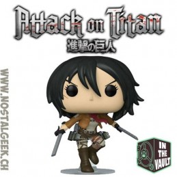 Funko Pop N°1166 Attack on Titan Mikasa Ackerman (Action Pose) Vaulted Vinyl Figur