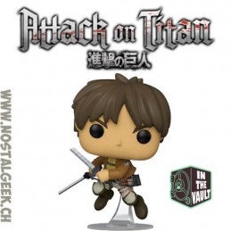 Funko Pop N°1165 Attack on Titan Eren Jaeger (Action Pose) Vaulted