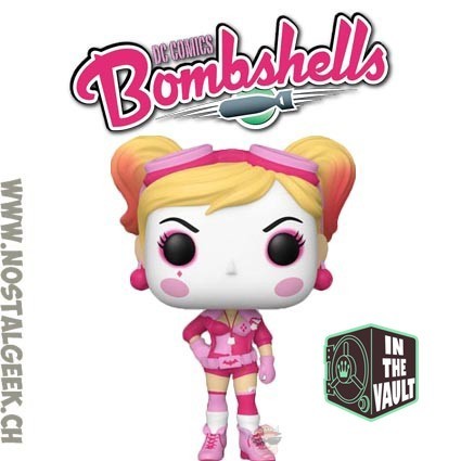 Funko Funko Pop DC Bombshells Harley Quinn (Breast Cancer Awareness) Vaulted