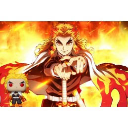 Funko Funko Pop N°1308 Demon Slayer Kyojuro Rengoku Vinyl Figure