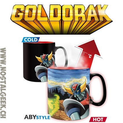 AbyStyle Grendizer Heat Change Mug Grendizer vs Giru Giru