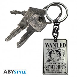 AbyStyle One Piece Keychain Wanted Luffy