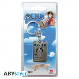 AbyStyle One Piece Keychain Wanted Luffy