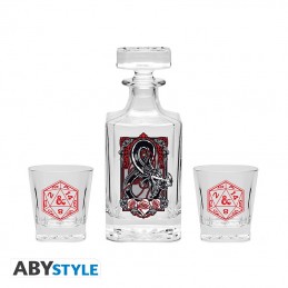 AbyStyle Donjons et Dragons Carafe avec 2 verres