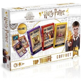 Harry Potter Top Trumps Coffret 3 en 1 Volume 1 jeu de cartes