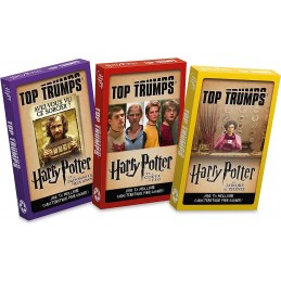 Harry Potter Top Trumps Coffret 3 en 1 Volume 1 jeu de cartes