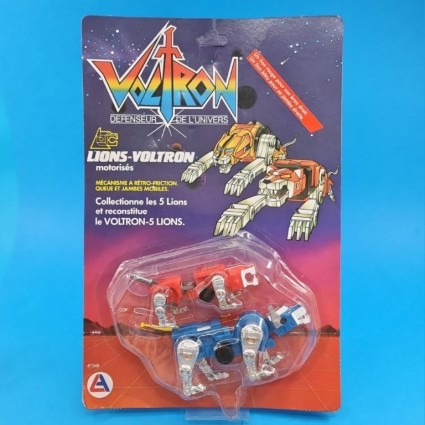 Voltron (Golion) Lions Red et Blue motorised LJN