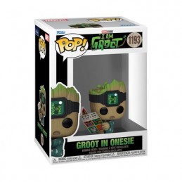 Funko Funko Pop Marvel N°1193 I Am Groot - Groot in Onesie (Reading)