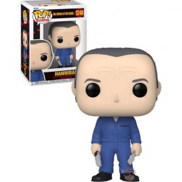 Funko Funko Pop N°1248 Film The Silence Of The Lambs Hannibal Lecter with Knife and Fork