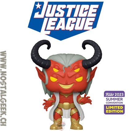 Funko Funko Pop N°473 SDCC 2023 DC Justice League Trigon Exclusive Vinyl Figure