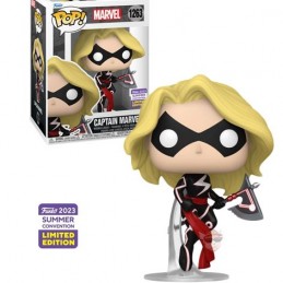 Funko Funko Pop N°1263 SDCC 2023 Marvel Fear Itself Captain Marvel (with Axe) Exclusive Vaulted Vinyl Figur