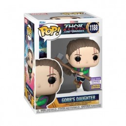 Funko Funko Pop N°1188 SDCC 2023 Thor Love & Thunder Gorr's Daughter (with Stormbreaker) Edition Limitée