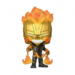 Funko Funko Pop N°1248 SDCC 2023 Midnight Suns Ghost Rider Vaulted Edition Limitée