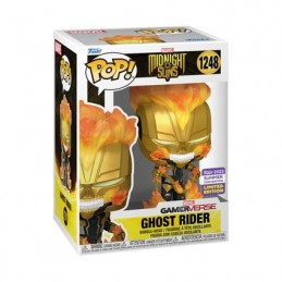 Funko Funko Pop N°1248 SDCC 2023 Midnight Suns Ghost Rider Vaulted Edition Limitée