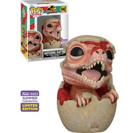 Funko Funko Pop N°1442 SDCC 2023 Jurassic Park Hatching Raptor Edition Limitée