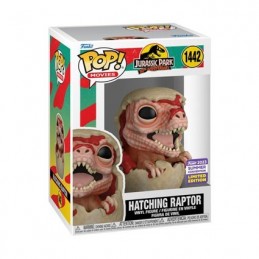 Funko Funko Pop N°1442 SDCC 2023 Jurassic Park Hatching Raptor Edition Limitée